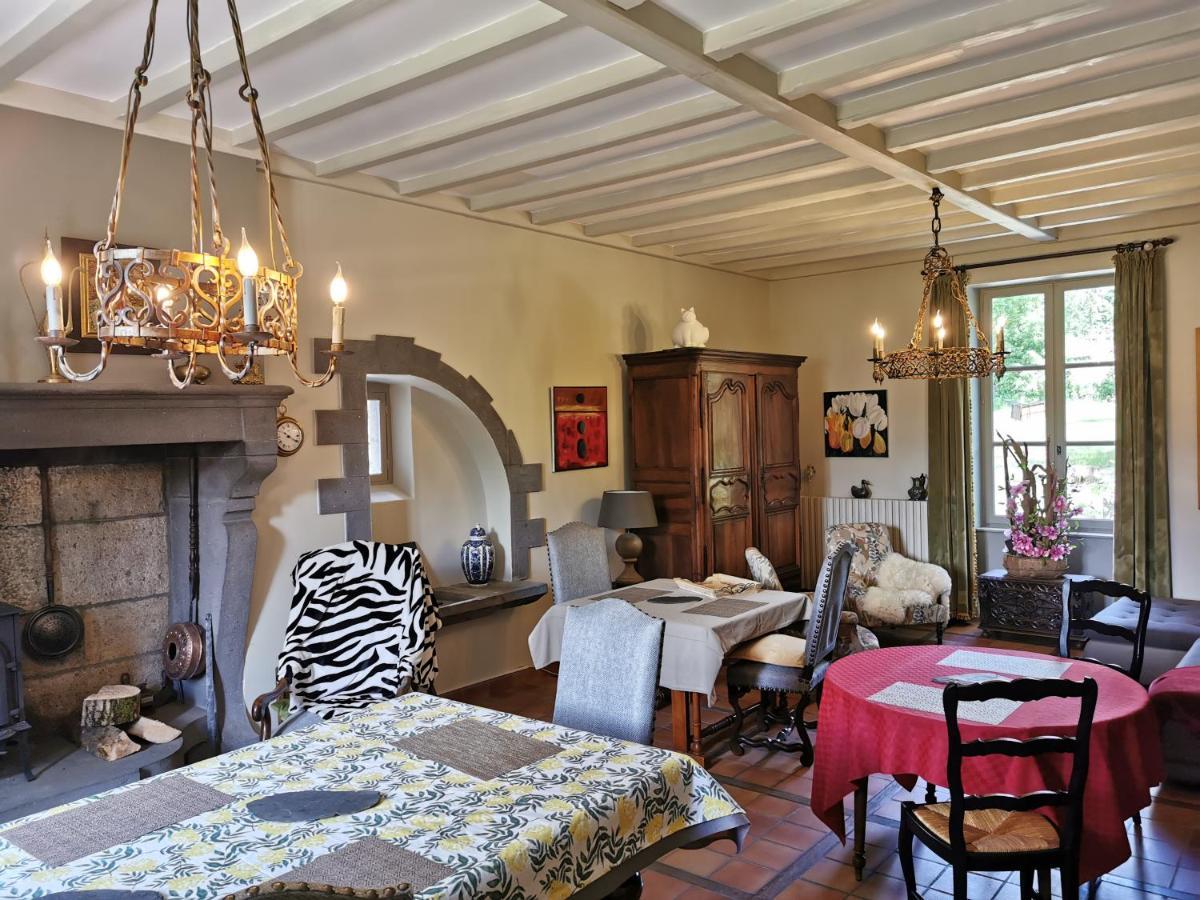 Bed and Breakfast Domaine Les Pradets La Bourboule Esterno foto